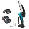 PATUOPRO 6 Inch Brushless Mini Electric Saw Handheld Cordless Chain Saw Home Garden Logging Power Tools For Makita 18V Battery 1