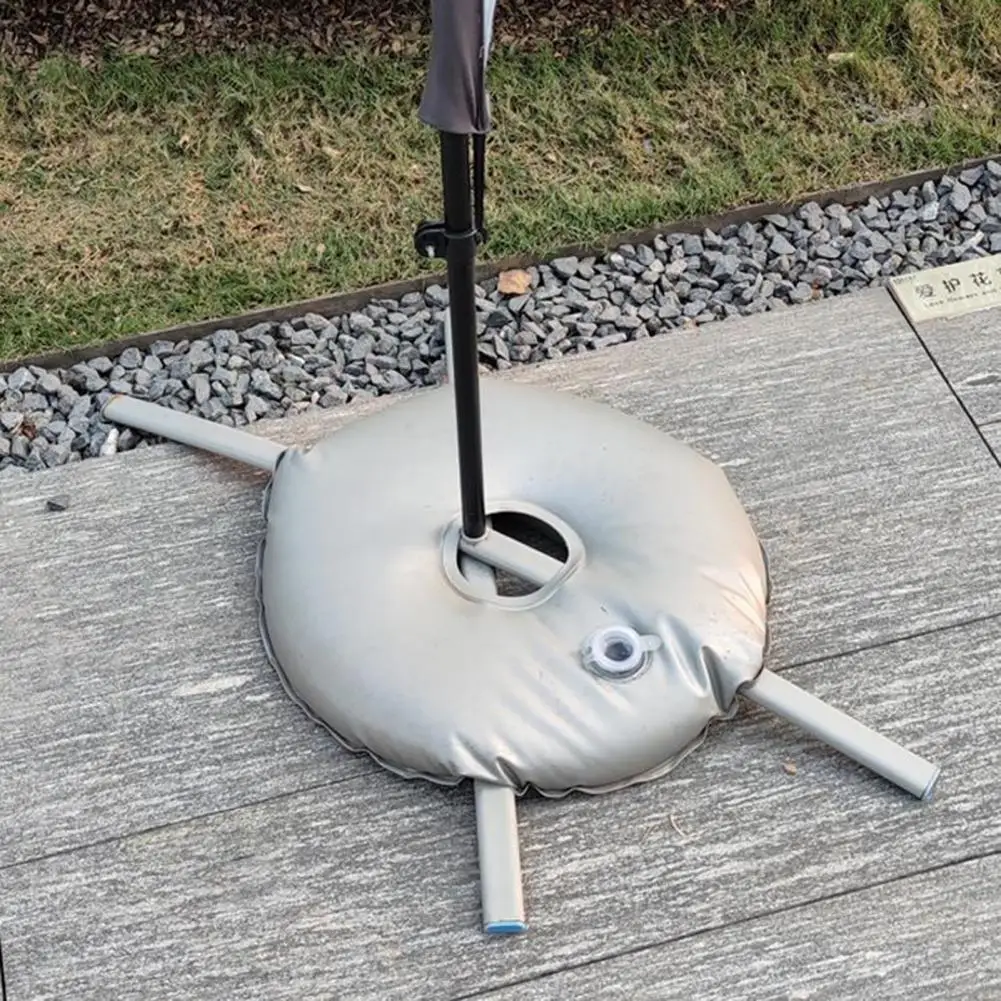 Weight Bag for Feather Flag Base Collapsible Round Flagpole Base Waterproof Weight Water Bag Portable Beach Sun Umbrella