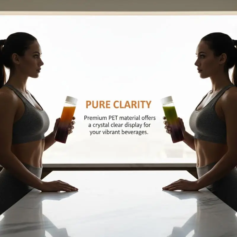 Multi-Size Reusable Beverage Bottles with Lids