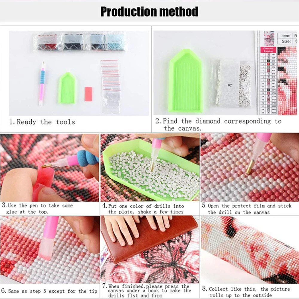 Waterfall Landscape 5D Diamond Painting Landscape Diamond Mosaic Rhinestone Embroidery Full Round Diamond Cross Stitch Kit