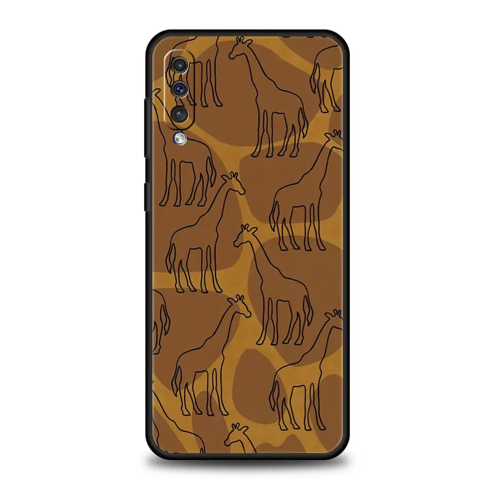 Giraffe Design Soft Phone Case Cover