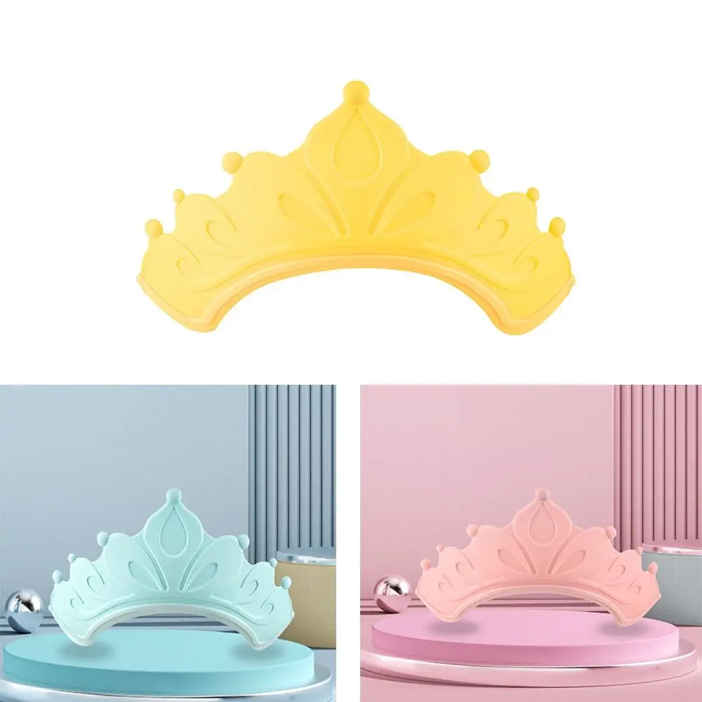 Silicone Hair Wash Hat Ear Protection Waterproof Shampoo Cap Adjustable Bath Head Cover Baby Bathing baby hat hair wash hat shampoo shower cap bath tool baby head protector