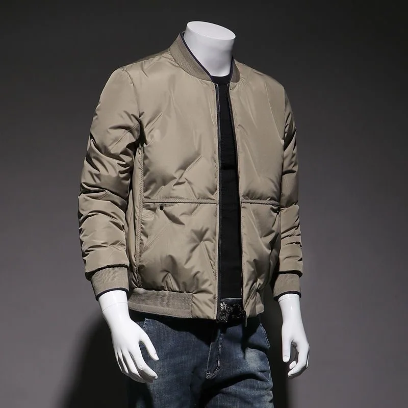 Winter Golf Wear Men High Quality Golf Jacket Fashion Casual Baseball Coat Korean Short Padded Jacket Men's Clothing