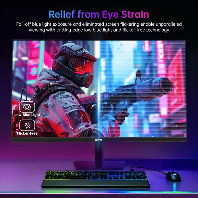 KTC-H24F8ゲーミングモニター、23.8インチ、1920x1080、16:9