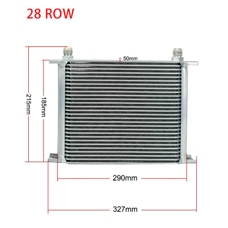 

28 ROW AN-10AN UNIVERSAL ENGINE TRANSMISSION OIL COOLER