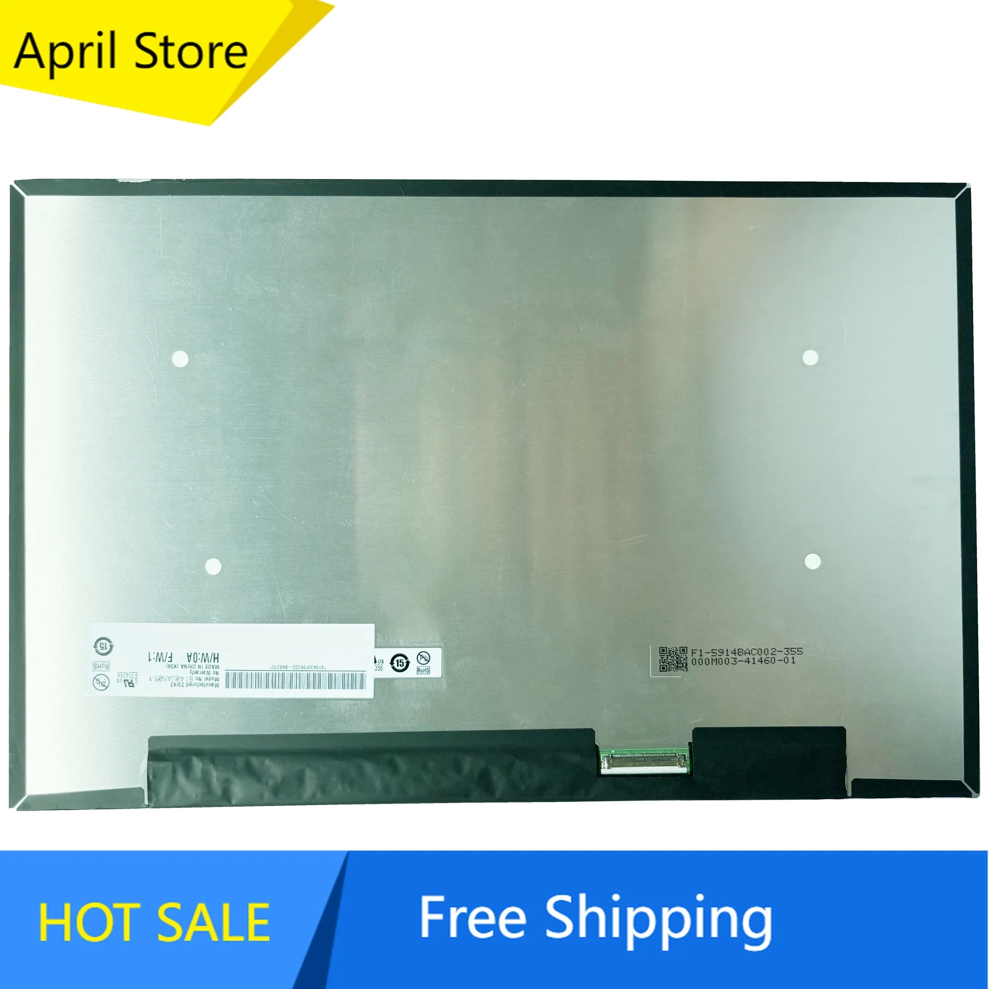 

ЖК-экран B140UAN05.1 для ноутбука 14,0 дюйма, Матрица экрана 1920*1200, без касания