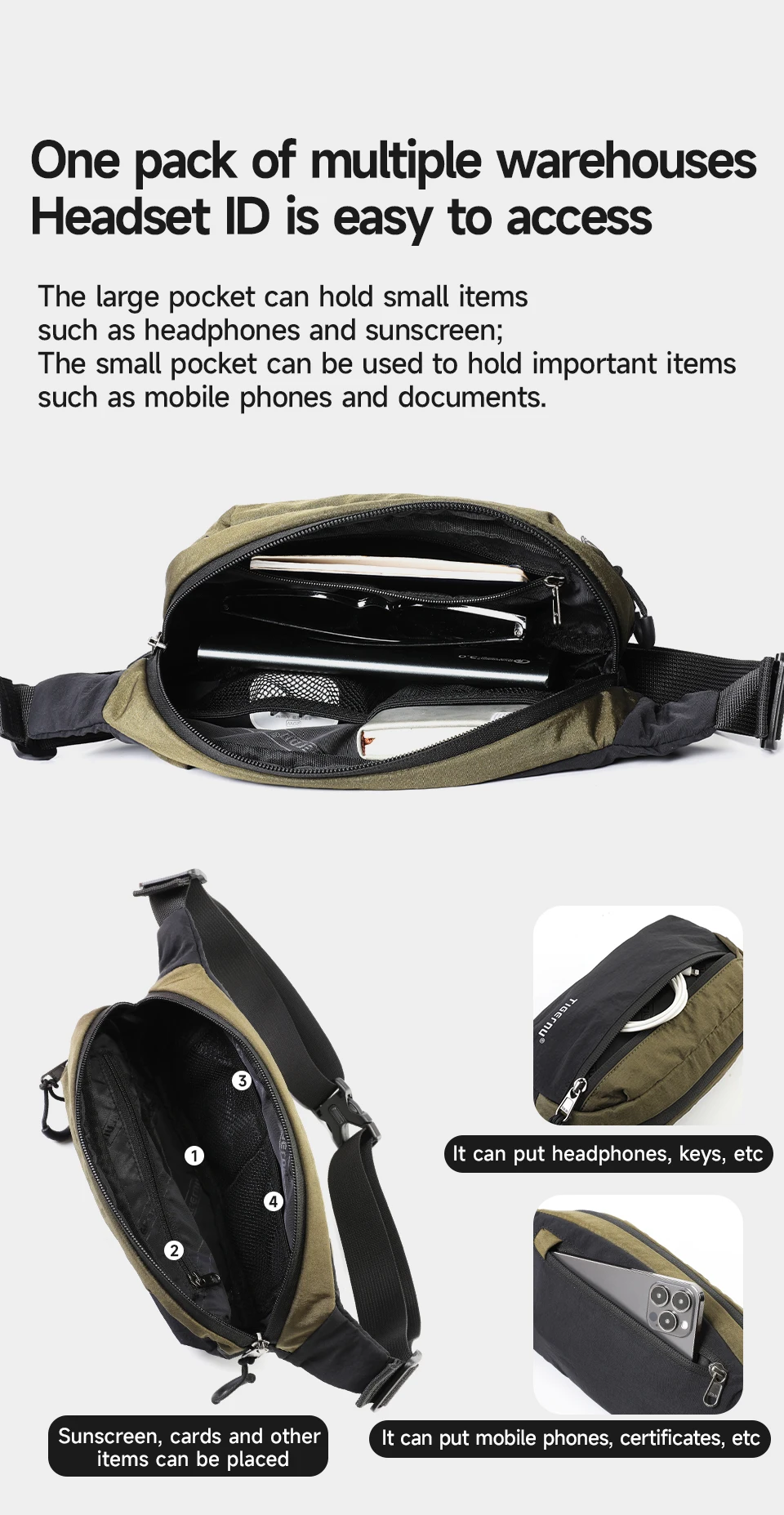 Tigernu Lightweight Crossbody Bag Image 8