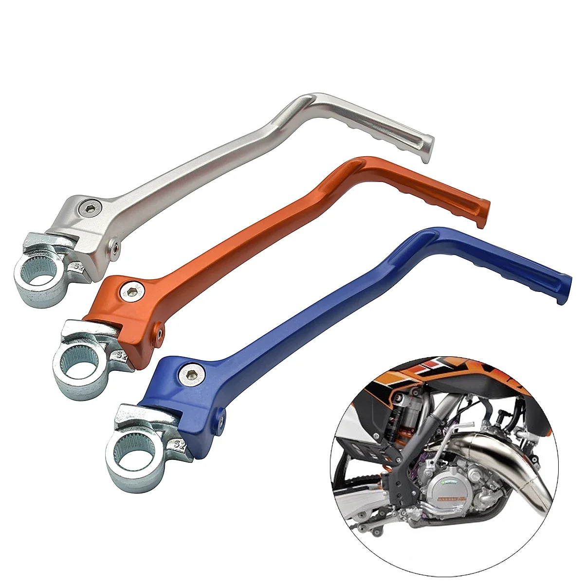 

Motocross Forged Kick Start Starter Lever Pedal For KTM 125 150 200 SX XC XCW SX125 SX150 XC150 XCW200 For Husqvarna TC125 TE125