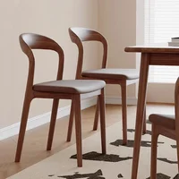 Desk Dining Chair Kitchen Furniture Home Outdoor Living Room Modern Dining Hotel Sets Wooden Relaxing Stuhl Balcony Furniture