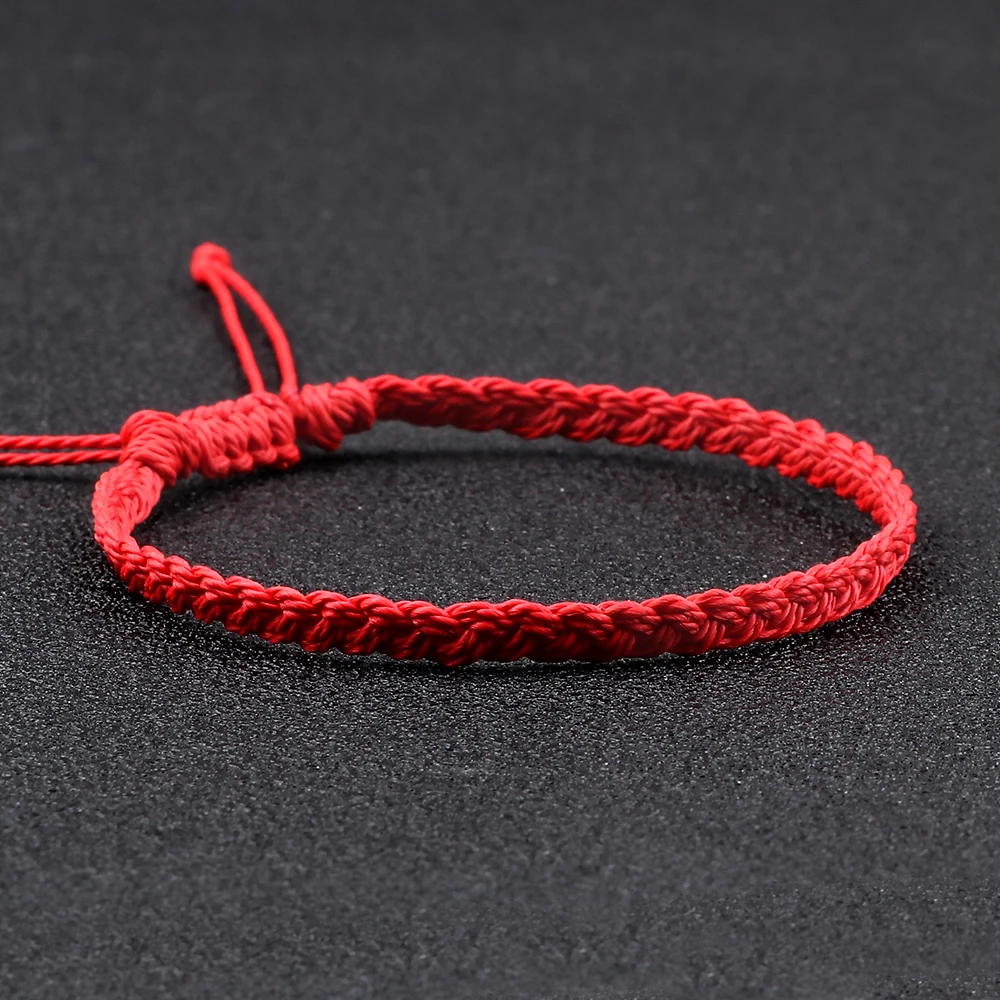 Handwoven Rope Bracelet 26 Styles Wax Line Handmade Braided Adjustable Couple Bracelet for Friend Women Men