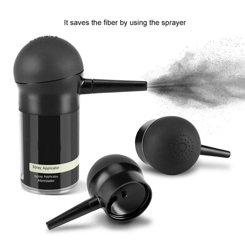 Authentic Keratin Hair Fibers Spray 27.5g Colorful Powder Hair Loss Building Hairline Optimizer Dense Growth