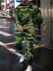 New Men's Long Sleeve Suit 3D Printed Hip Hop Street Style Spring And Autumn Round Neck Sweatshirt And Trousers Jogging Suit 2