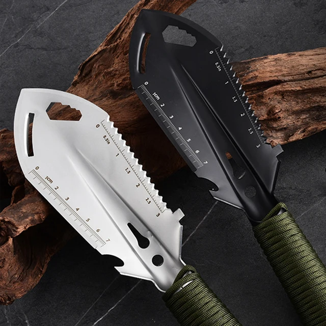 Folding Shovel Gardening Tools Tool Garden Small Hand Multifunctional Work Survival Mini Utensils Accessories Tourist Spatula 2
