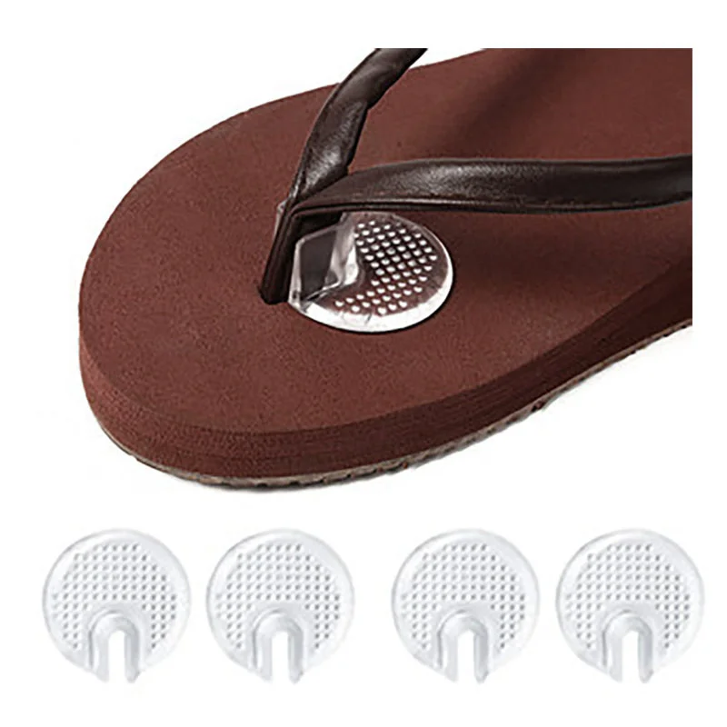 Silicone Flip Flop Forefoot Pad for Toe Anti-Pain Inserts Protectors Sandals Invisible Anti slip Massage Half Yard Soft Insoles shoe insoles forefoot pads