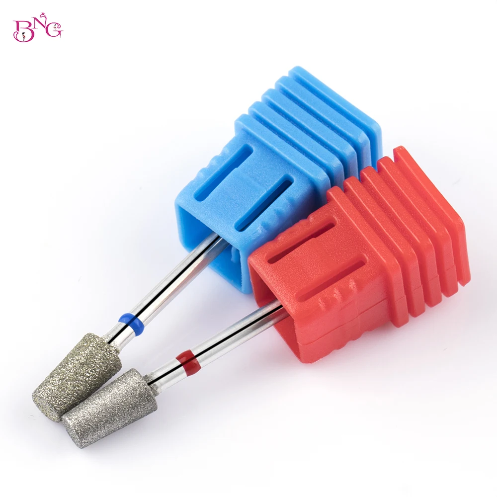 

BNG Fine Grit Russian Cuticle Bit Diamond Nail Drill Bits Electric Manicure Drill Rotary Burr Mills Nails Accessories Tool