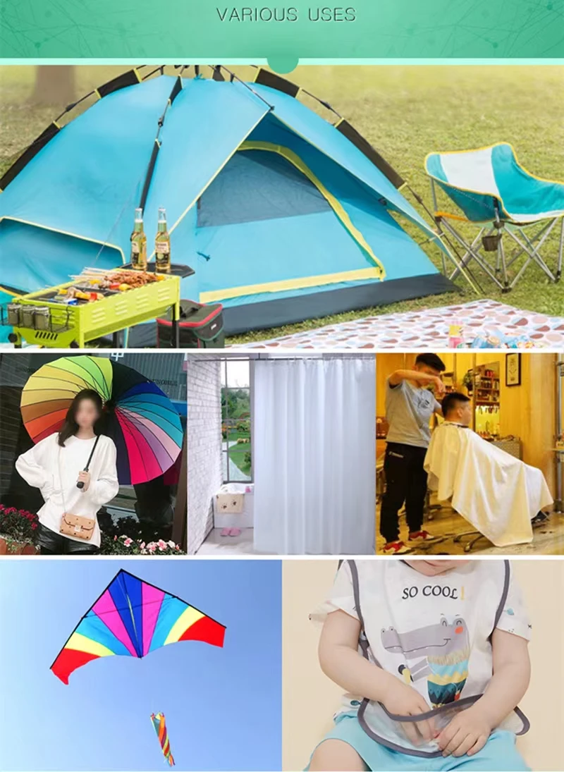 free shipping 1m x1.5m ripstop nylon fabric factory kite fabric for tent waterproof Fabric dragon kite octopus kite  kitesurf 6