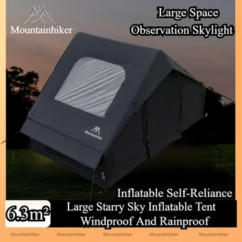MOUNTAINHIKER 6.3㎡ Starry Sky Inflatable Camping Tent (3–4 Person) 1