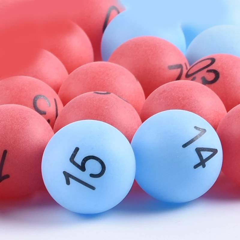 Bolas Coloridas de Ping Pong, Entretenimento para Ténis de Mesa, Loteria,  Cores Misturadas, Publicidade de Jogos
