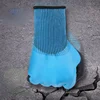 6pair Working Gloves Purple Polyester Grey Latex Glove Protective for work Garden Durable Non-slip Waterproof Gardening Gloves 2