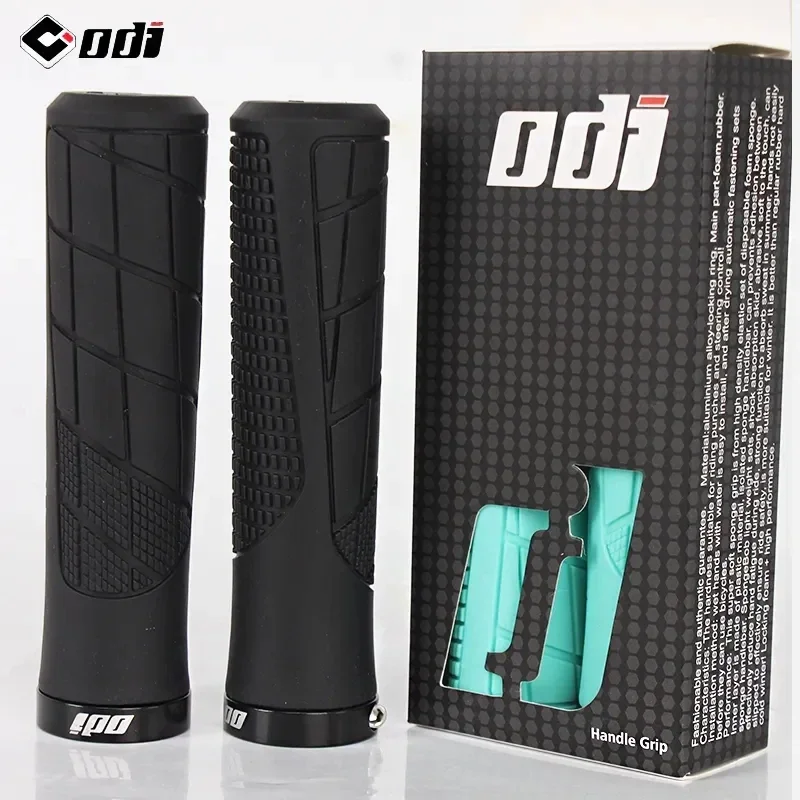 Bicycle Handlebar Grip Lock On Mountain Bike Grip Soft Rubber MTB Cuffs 22.2mm Bicycle Handle Cover Non-slip bicycle handlebar grips