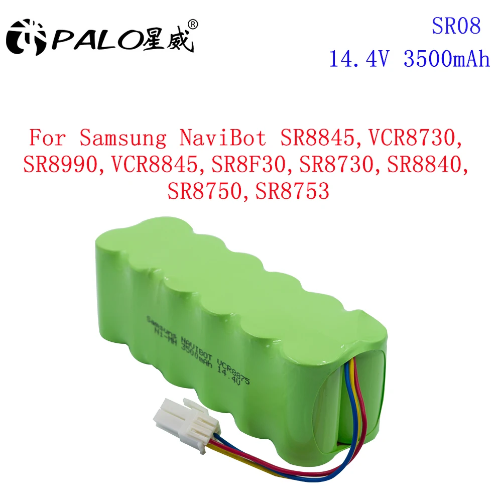 Palo-ni-mh Bateria de Aspirador para Irobot Roomba Kv8 Neato Botvac Samsung Navibot Kitfort Kt504 14.4v 3500mah 2000mah Tipos - Image 2