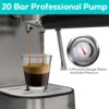 Home Semi-automatic Espresso Machine Easy Operation Panel High-pressure Extraction Coffee Machine Milk Coffee Brewing Machine 2
