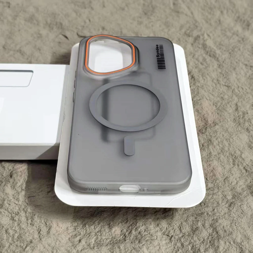 Ultra Thin Half Clear Magnetic Matte Case - Hard PC Cover