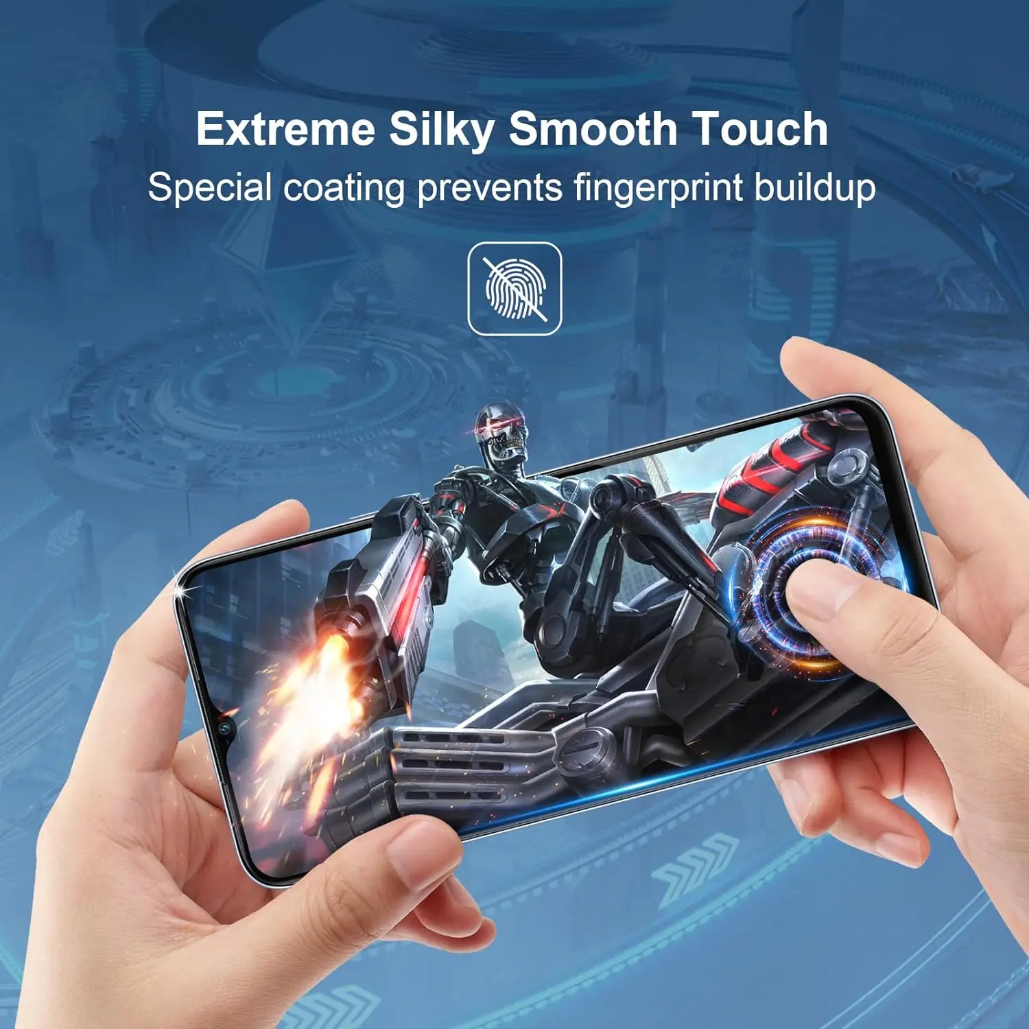 Premium Tempered Glass Screen Protector Film - 1/4 Pack