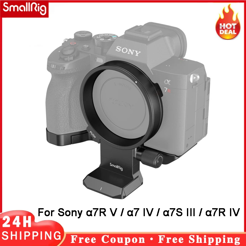 Kit Piastra Di Montaggio Orizzontale-Verticale Girevole Smallrig Per Fotocamere Sony Alpha 7R V Alpha 7 Iv Alpha 7S Iii Alpha 7R Iv Alpha 7S Iii Alpha