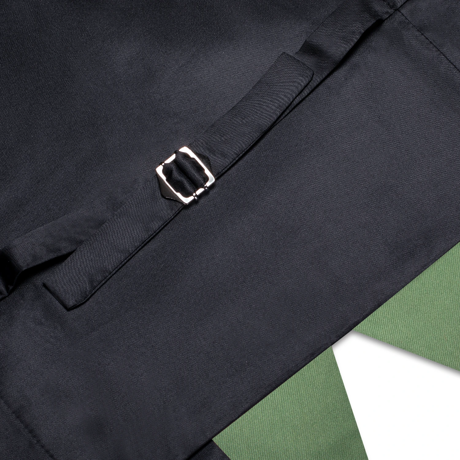 Hi-Tie Silk Men Vest Leaf Green Wedding Solid Waistcoat Neck Tie Hanky Cufflinks Slim Set for Male Business Party Designer Gifts