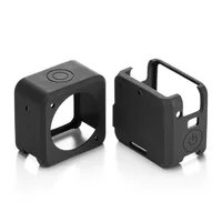 Protective Silicone Case for DJI Action 2 Tempered Glass Screen Protector Cover for DJI Action 2 Accessories 1