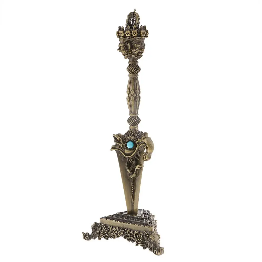 Tibetan Buddhism Buddha Vajra Pestle Phurpa Set for Buddhist