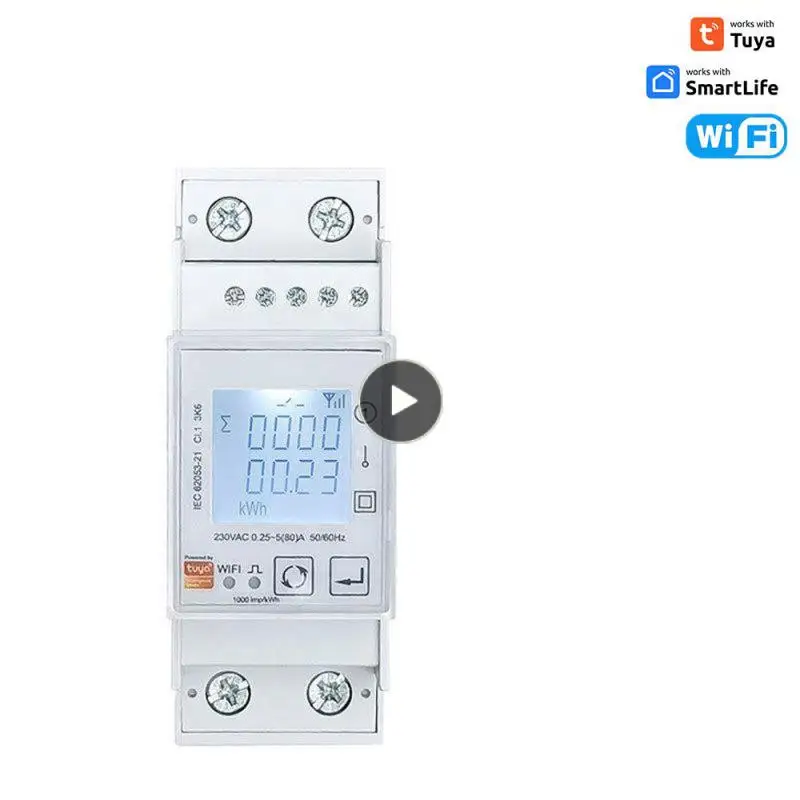 

Модель Modbus 230 В Многофункциональный счетчик электроэнергии однофазный одноимпульсный выход с RS485 K W VA A V KWH 45-65Hz