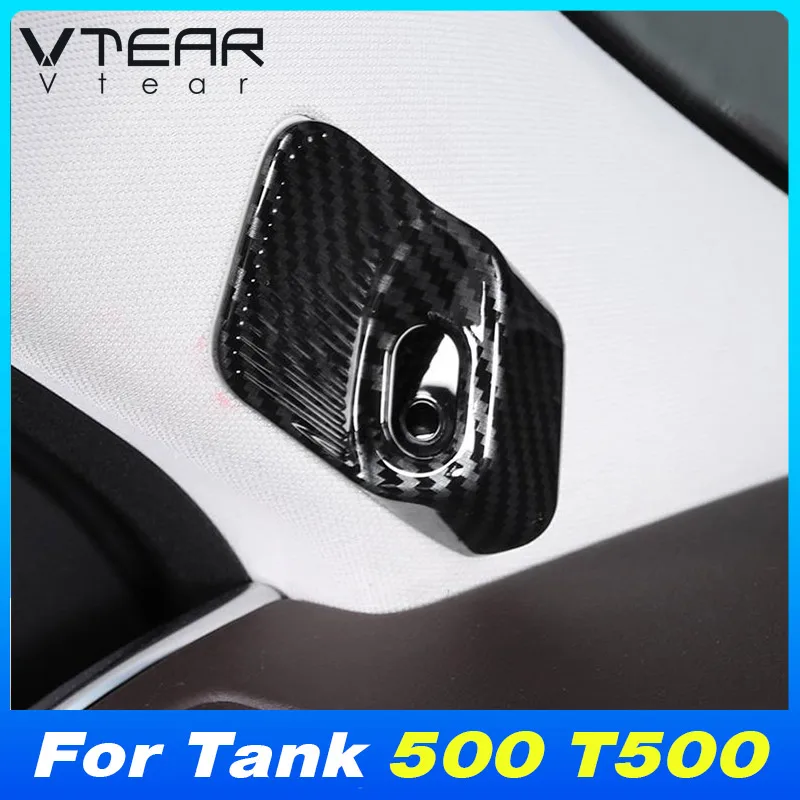 Vtear Car Air Outlet Cover Air-Conditioning Vent A-Pillar Camera Frame Interior Styling Accessories Parts For Tank 500 T500 2023