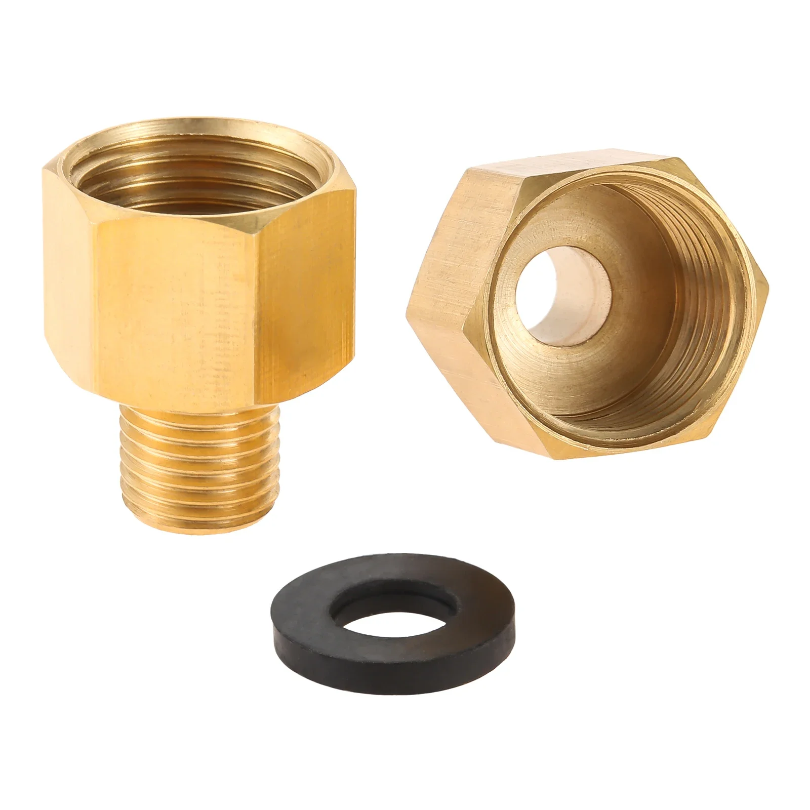 Propane tank refill adapter LPG propane gas camping grill hose adapter connector for cooker/gas hose/gas stove/outdoor camping stove grill 1/2"R X 1/4"lks