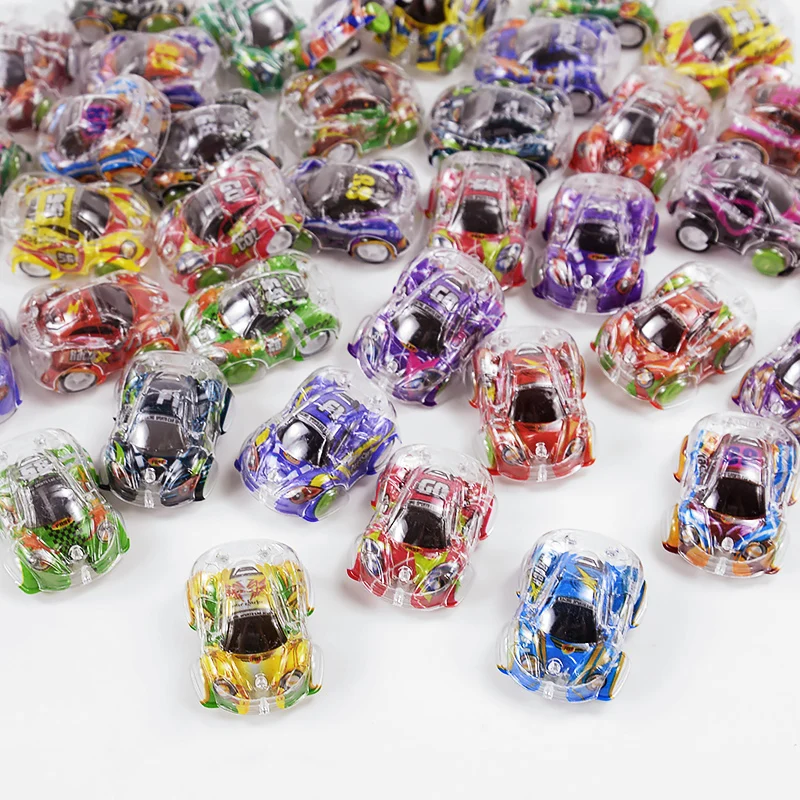10/20pcs Cartoon Pull Back Car Toy Kids Birthday Party Favors Pinata Filler Classroom Prize Christmas Gifts Mini Racing Vehicles