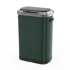 13 Gallon Smart Automatic Trash Can with Lid, Stainless Steel Thickened Body & Super Mute Sensor Lid with 30 Count Garbage Bags 1