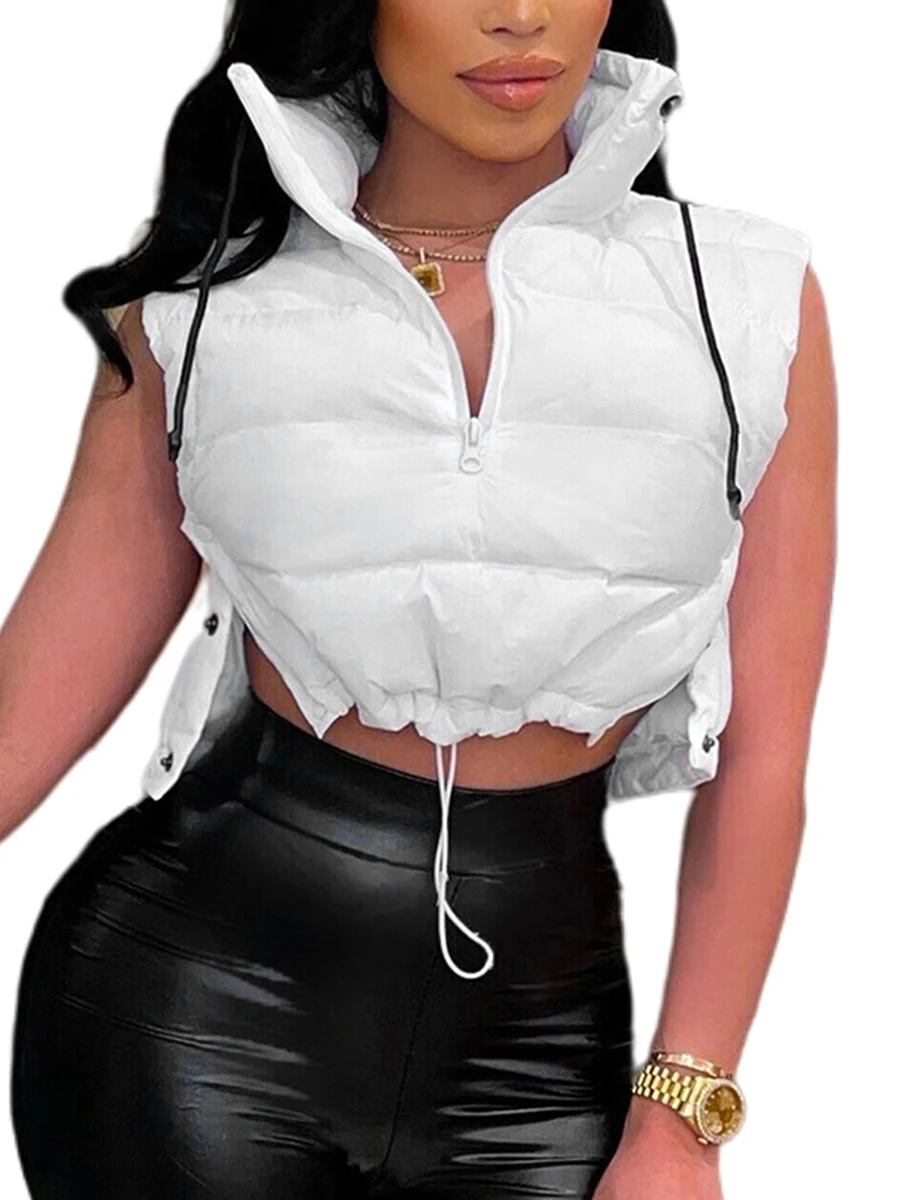 Abrigo Cordón Cuello Plana Stretch