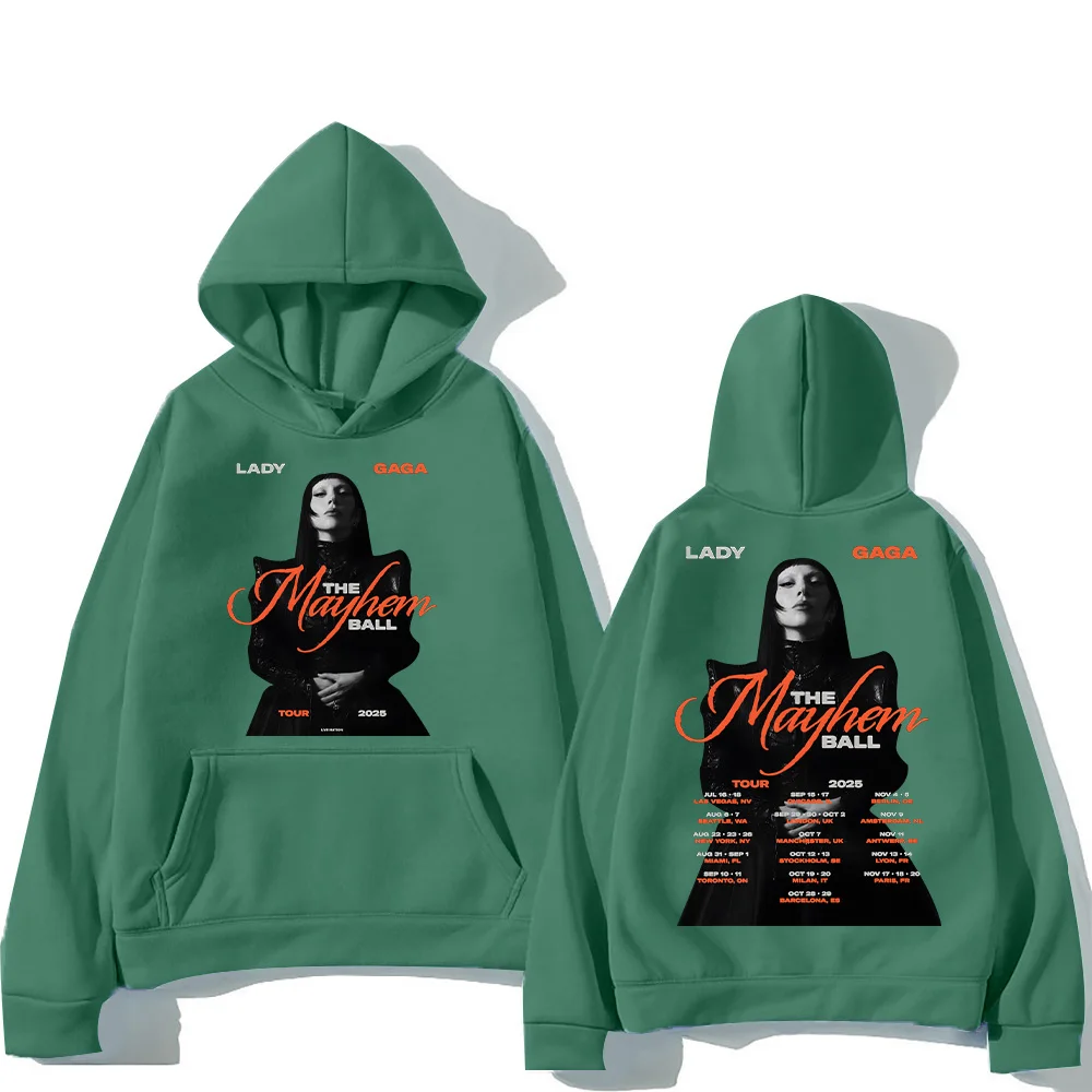 レディー・ガガメイヘムボールツアー 2025 パーカーファッション