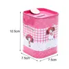 Piggy Bank Large Capacity Decorative Unbreakable Metal Cartoon Square Coin Saving Can for Home 5