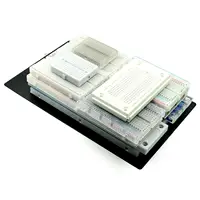 SYB 120 400 500 830 840 1660 MB102 GL-12 Points Solderless PCB Breadboard Mini Universal Test Protoboard DIY Bread Board - Image 2