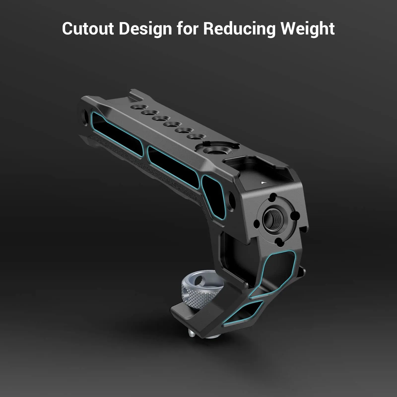 Small rig dslr oberer Griff mit 1/4 "-16 Ortungs löchern für Arri-Griff für Kamera käfig Universal Rig mit Kaltschuh-00003 – Detail 2