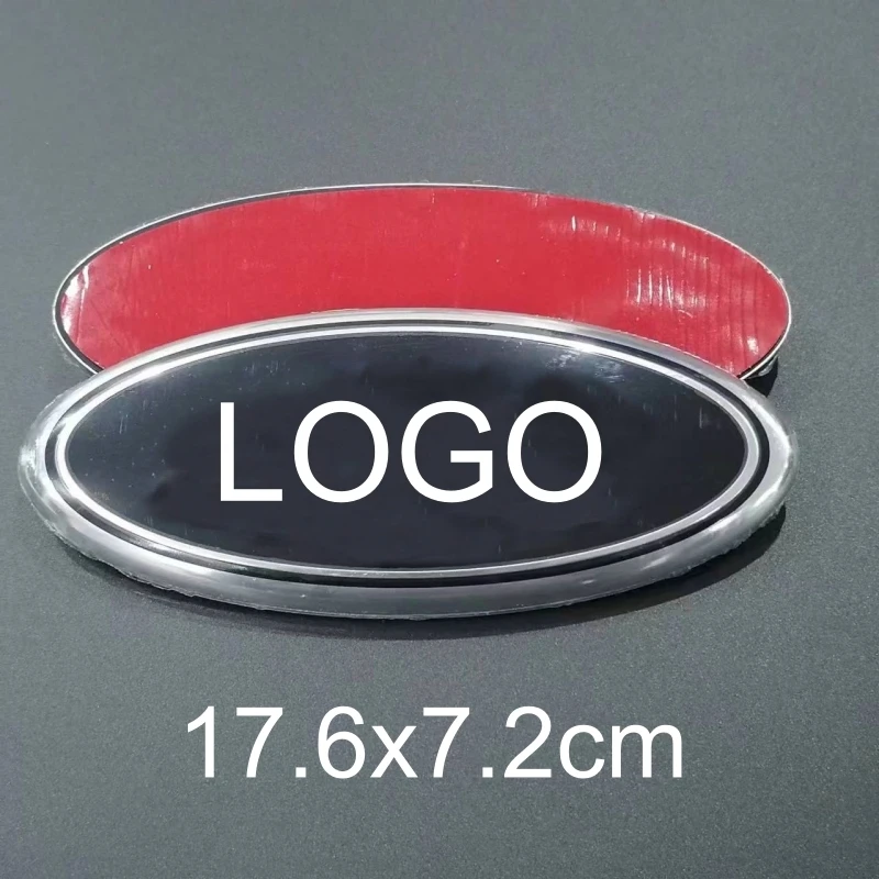 

2024 Newest 115mm 150mm 178mm ABS Head Hood Bonnet Emblem Rear Trunk Boot Mark Badge Fit For focus Edge Explore Accessories