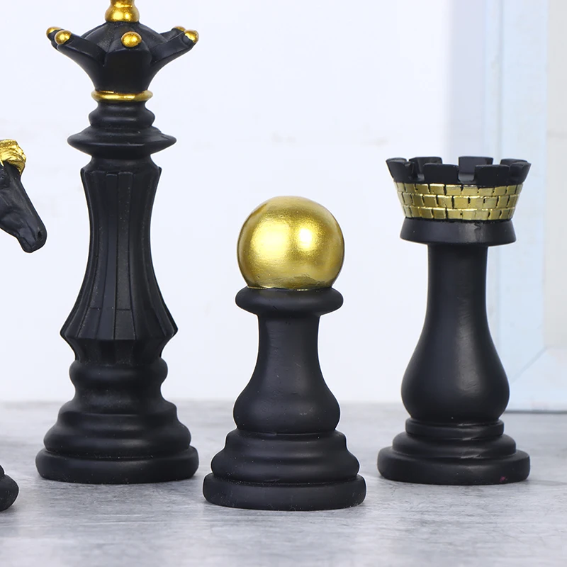Classic Resin Chess Pieces Figurines For Board Games Modern Home Decor ▻   ▻ Free Shipping ▻ Up to 70% OFF