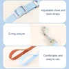 Dog Harness with 1.2m Leash Set Adjustable Pet Harness For Puppy Cats French Bulldog Chihuahua Outdoor Walking Lead Leash 5