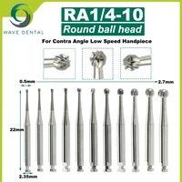 WAVE Tungsten Carbide Burs RA Burs Dia. 2.35mm For Low Speed Contra Angle 5Pcs/pack 1