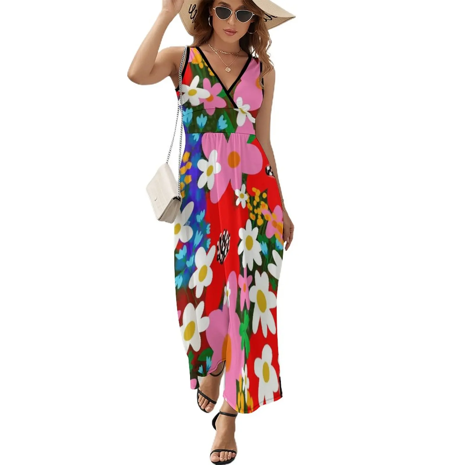 

Flower Power! Sleeveless Dress prom dress women's clothing summer 2023 novelties womens dress