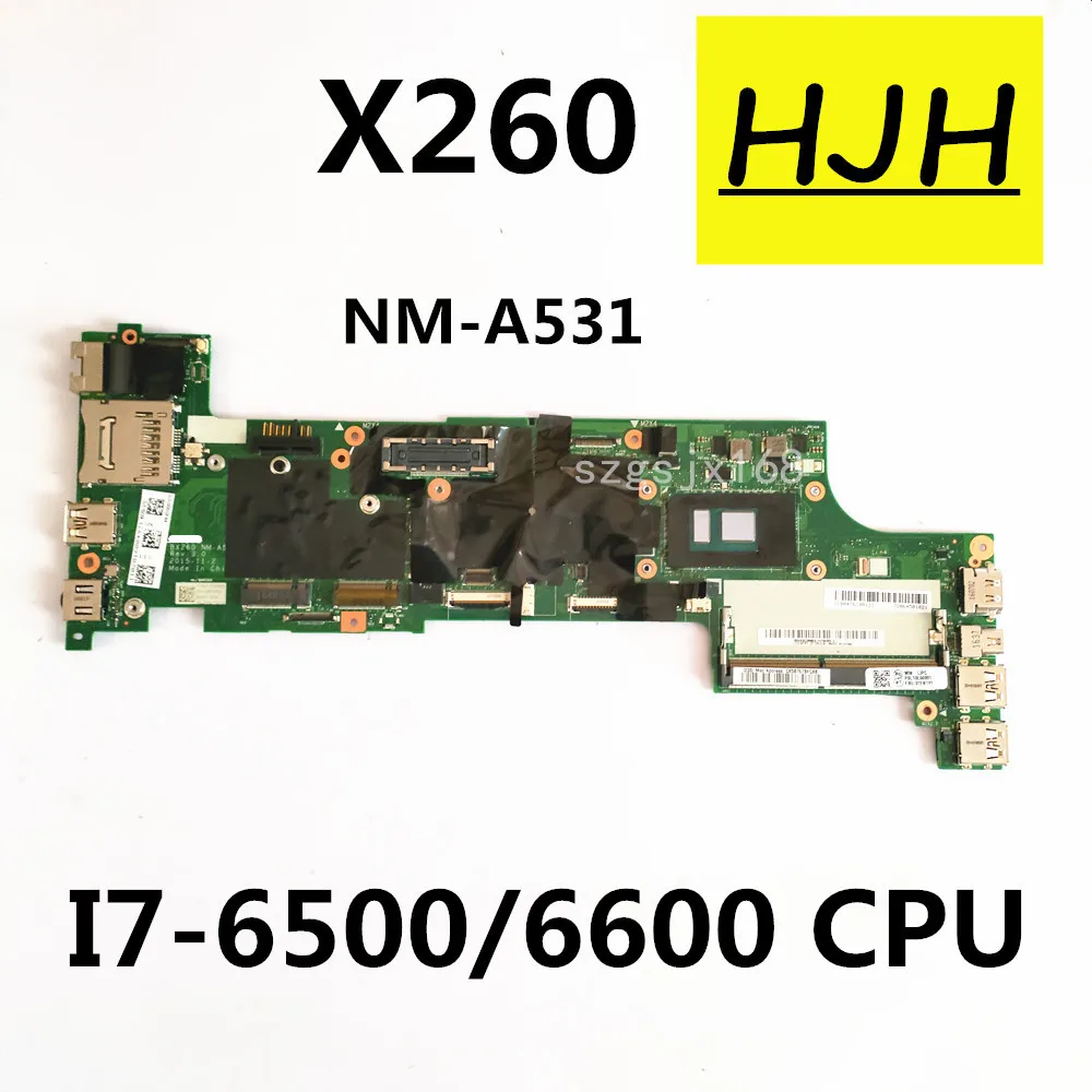 

Материнская плата BX260 для ноутбука Lenovo ThinkPad X260 с процессором i7 DDR4 100% протестированная 01EN195 01EN196 01EN203 01HX043