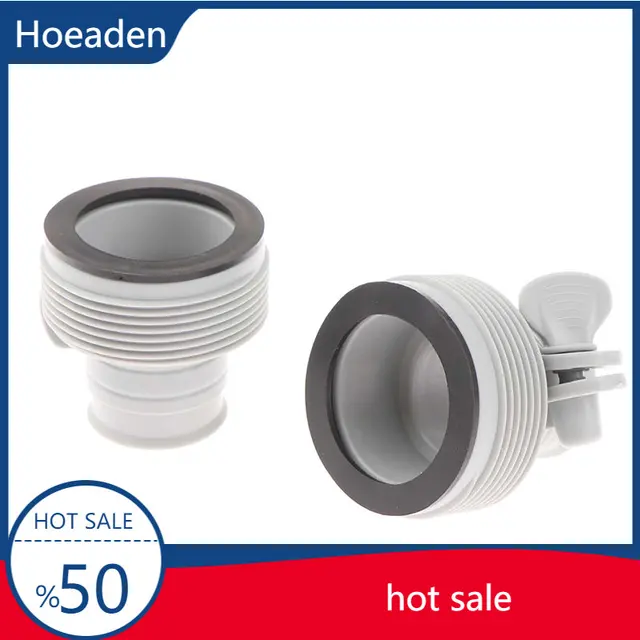 2Db Medence Tömlőkonverziós Adapter Szűrőszivattyúkhoz Sósvízi Rendszer Alkatrészek