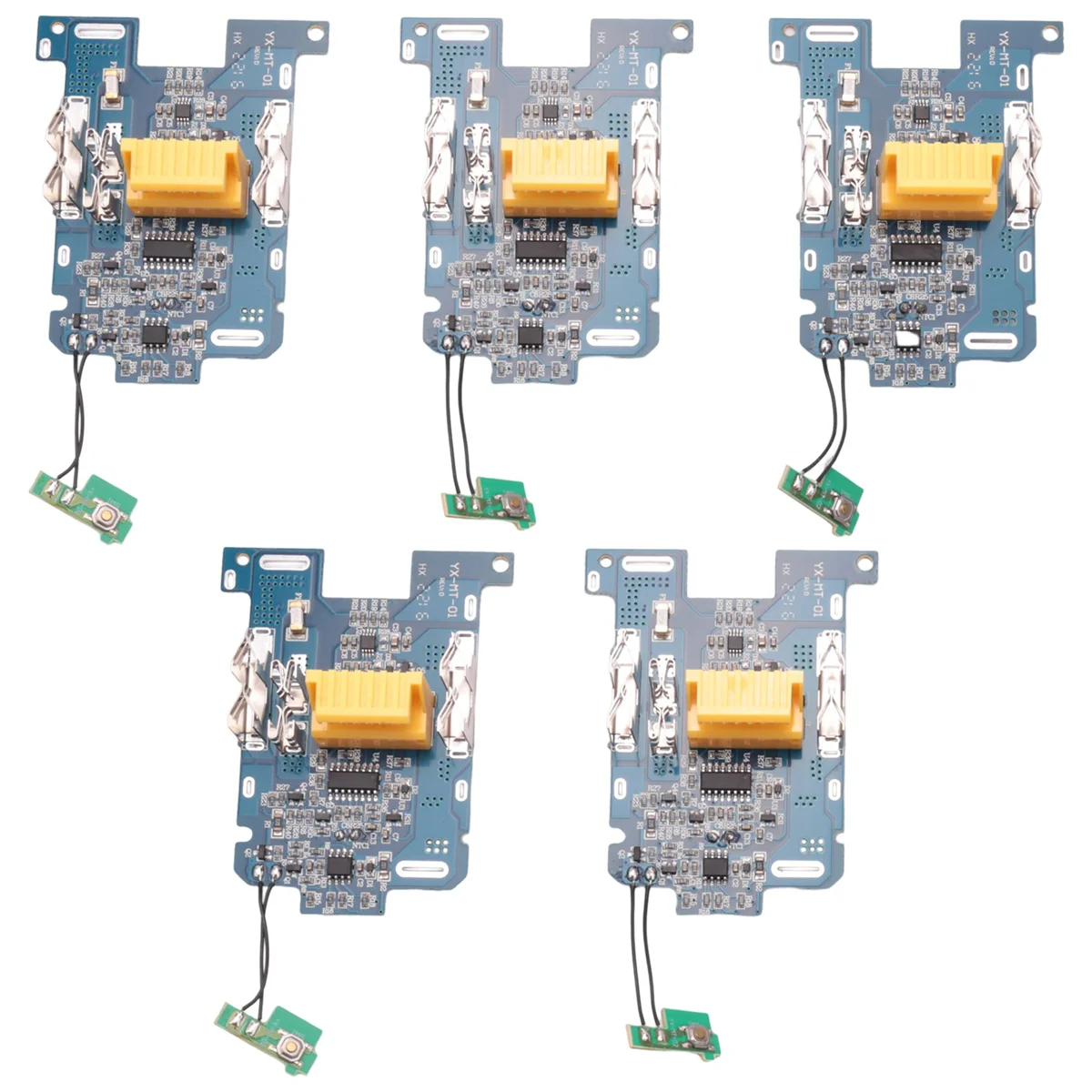 A23G 5Pcs BL1830 리튬 이온 배터리 BMS PCB 충전 보호 보드 Makita 18V 전동 공구 BL1815 BL1860 LXT400 Bl1850